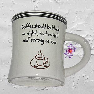 Mug with Coffee Quote